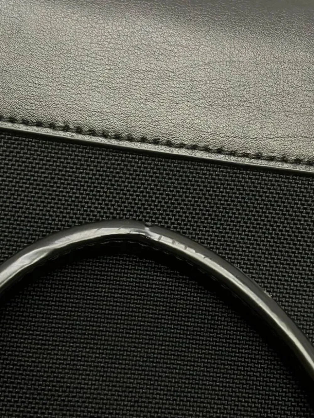 COACH Hamilton Bag in Cordura F31277 Black Cordura Nylon Leather Business Bag